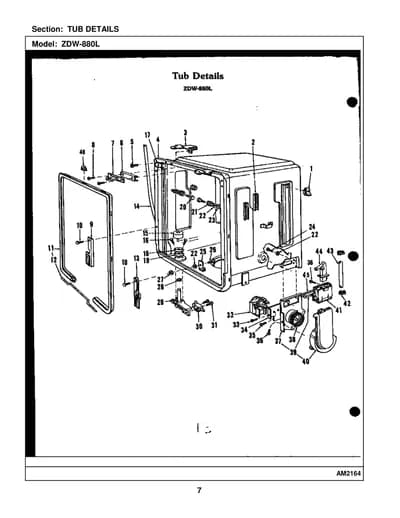 TUB DETAILS