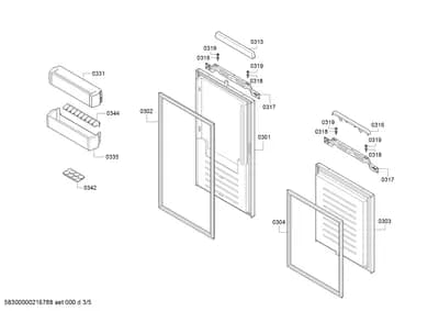 Door & Housing, Seals & Gaskets (0301-0344)