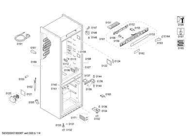 Door & Housing, Hinges (0101-0199)