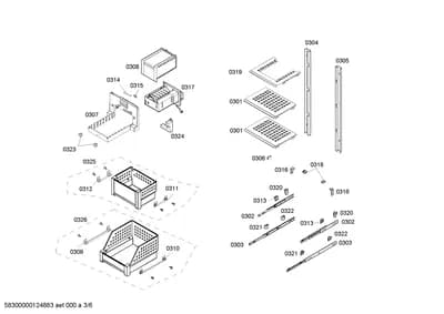 Rails, Door & Housing (0301-0326)
