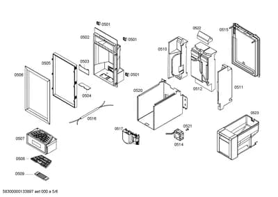 Door & Housing, Fan Parts (0501-0523)