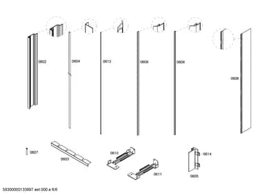 Mounting & Fixing, Door & Housing (0602-0616)