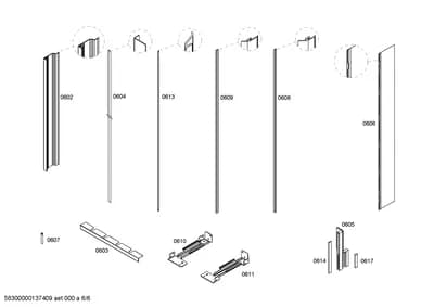 Mounting & Fixing, Door & Housing (0602-0617)