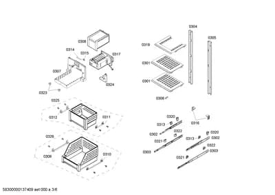 Rails, Door & Housing (0302-0326)