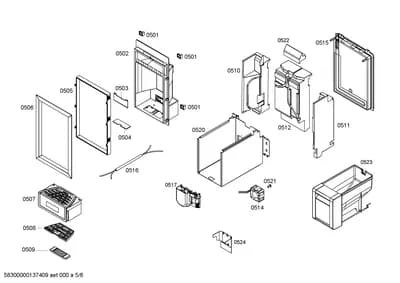 Door & Housing, Fan Parts (0501-0524)