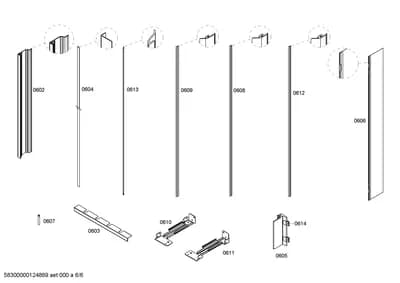 Mounting & Fixing, Hinges (0602-0616)