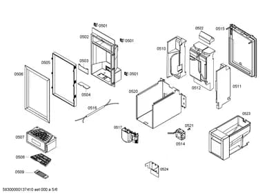 Door & Housing, Fan Parts (0501-0524)