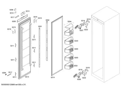 Mounting & Fixing, Door & Housing (0201-0222)