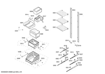 Rails, Door & Housing (0301-0328)