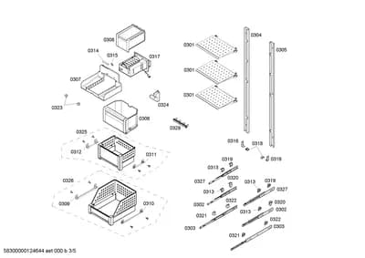 Rails, Door & Housing (0301-0329)