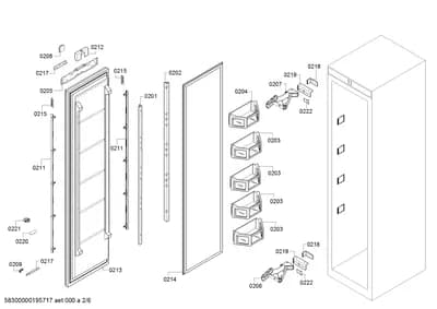 Mounting & Fixing, Door & Housing (0201-0222)