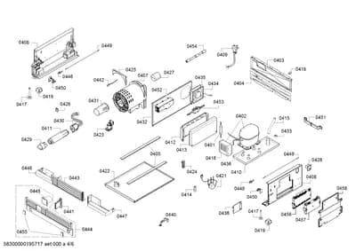 Door & Housing, Mounting & Fixing (0401-0458)