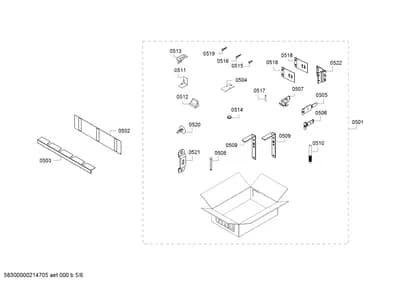Mounting & Fixing, Door & Housing (0501-0522)