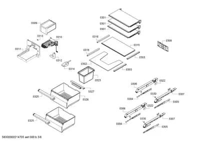 Door & Housing, Rails (0301-0330)
