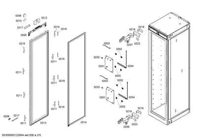 Mounting & Fixing, Door & Housing (0201-0222)