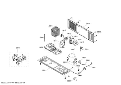 doors & housing, Fan Parts (0601-0620)