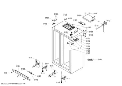 doors & housing, Bearings (0101-0127)