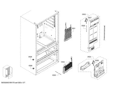 Fan Parts, Door & Housing (0501-0551)