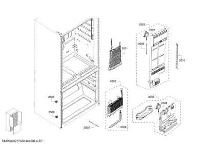 Fan Parts, Door & Housing (0501-0551)