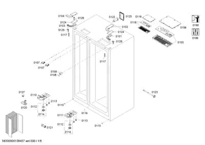 Door & Housing, Hinges (0101-0199)