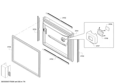 Door & Housing, Seals & Gaskets (0701-0707)