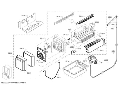 icemakers, Screws (0801-0826)