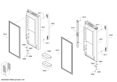 Screws, Door & Housing (0401-0414)