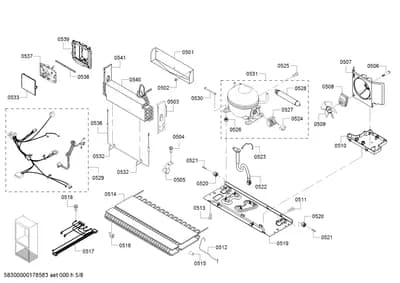 Screws, Fan Parts (0501-0550)