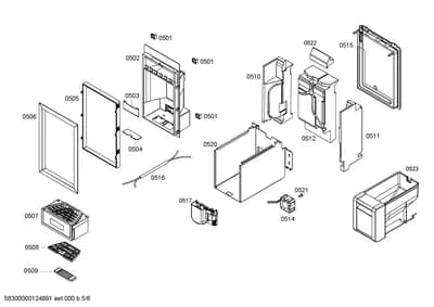 Door & Housing, Fan Parts (0501-0523)