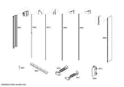 Mounting & Fixing, Door & Housing (0602-0616)