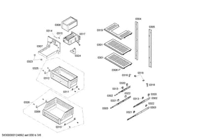 Rails, Door & Housing (0301-0326)