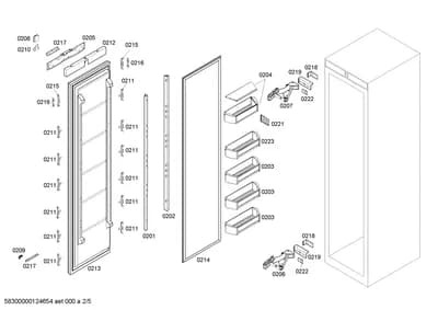 Mounting & Fixing, Door & Housing (0201-0223)