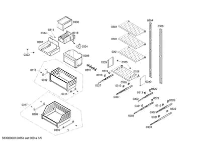 Rails, Door & Housing (0301-0331)