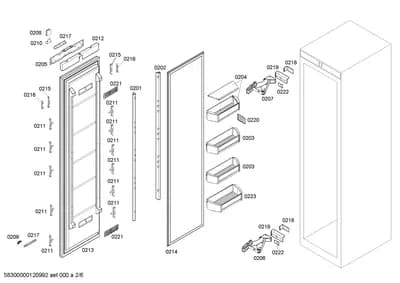 Mounting & Fixing, Door & Housing (0201-0223)