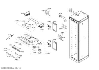 Door & Housing, Flaps & Holders (0104-0199)