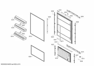 Mounting & Fixing, Door & Housing (0201-0227)