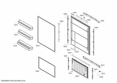 Mounting & Fixing, Door & Housing (0201-0229)