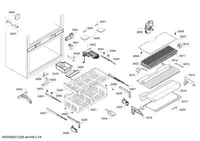 Door & Housing, Mounting & Fixing (0401-0448)