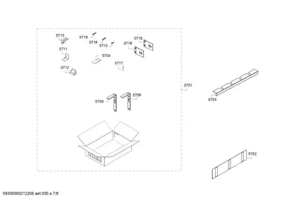 Mounting & Fixing, Screws (0701-0719)