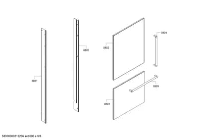 Door & Housing, Handles & Knobs (0801-0805)
