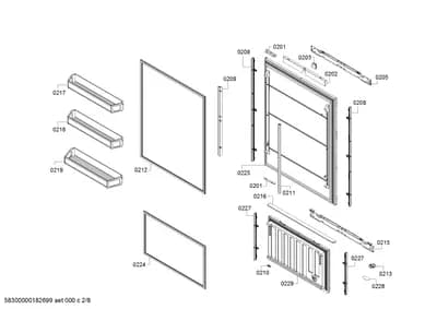 Mounting & Fixing, Door & Housing (0201-0229)