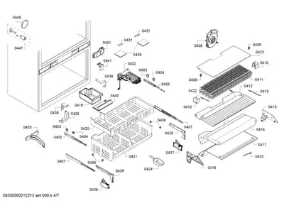 Door & Housing, Mounting & Fixing (0401-0448)