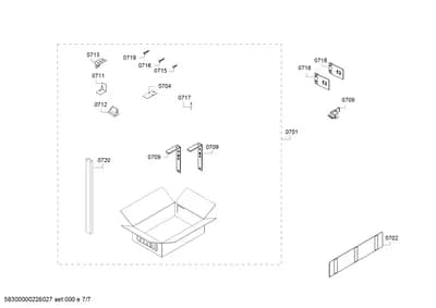 Mounting & Fixing, Door & Housing (0701-0720)