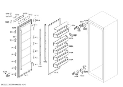 Mounting & Fixing, Door & Housing (0201-0224)