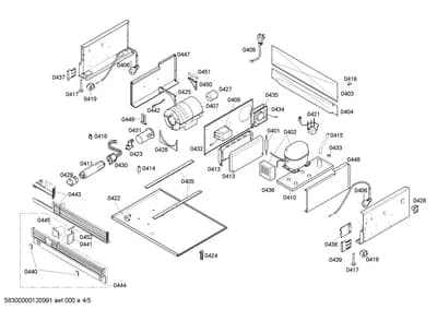 Door & Housing, Mounting & Fixing (0401-0453)