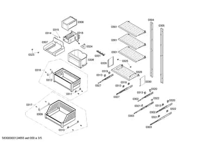 Rails, Door & Housing (0301-0331)