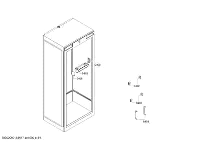 Door & Housing, Flaps & Holders (0402-0410)