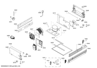 Door & Housing, Hinges (0401-0477)