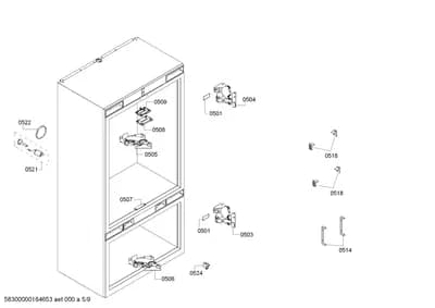 Screws, Door & Housing (0501-0570)