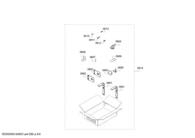 Mounting & Fixing, Screws (0801-0814)